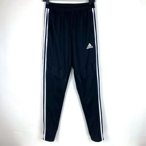 Adidas Men’s ClimaCool Track Pants Black and White Small